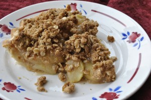 apple crumb pie
