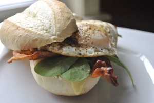 anthony's breakfast sandwich