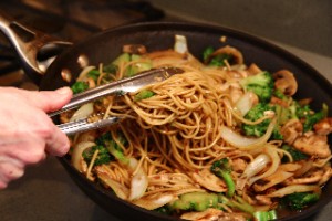 vegetable lo mein