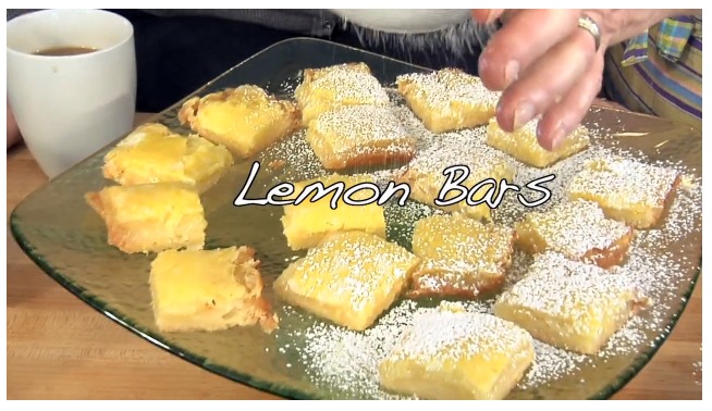 Pam Makes Perfectly Simple Lemon Bars — Three Many Cooks