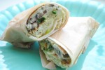Egg Wrap-and Runs with Mushrooms and Provolone Egg Wrap-and Runs with Mushrooms and Provolone