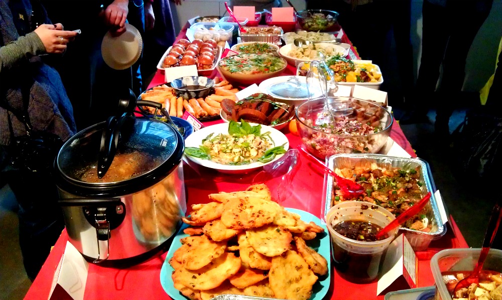 Chinese New Year Potluck Three Many Cooks