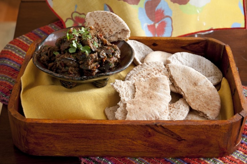 roasted eggplant dip roasted eggplant dip