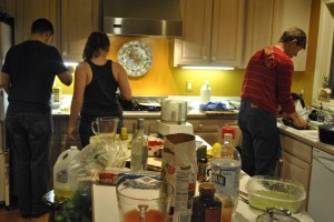 three cooks in the kitchen three cooks in the kitchen