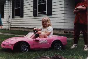 barbie car