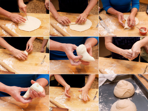 roti forming process roti forming process