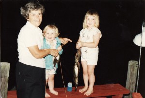 fishing with granny