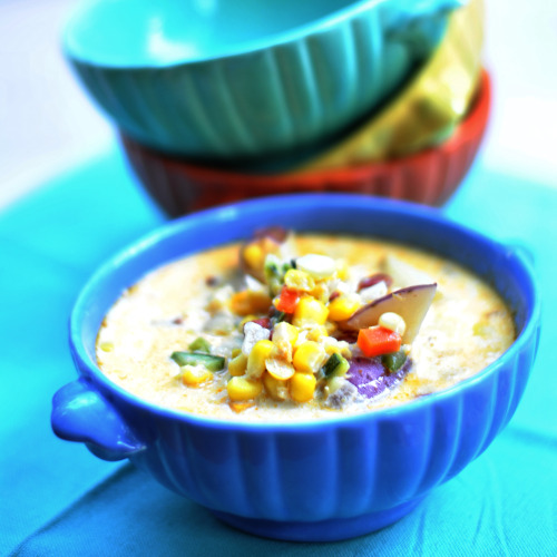 Summer Vegetable Chowder — Three Many Cooks