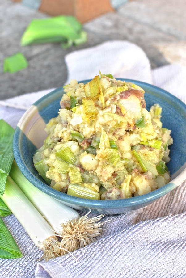 Rustic Mash with Leeks and Butter — Three Many Cooks