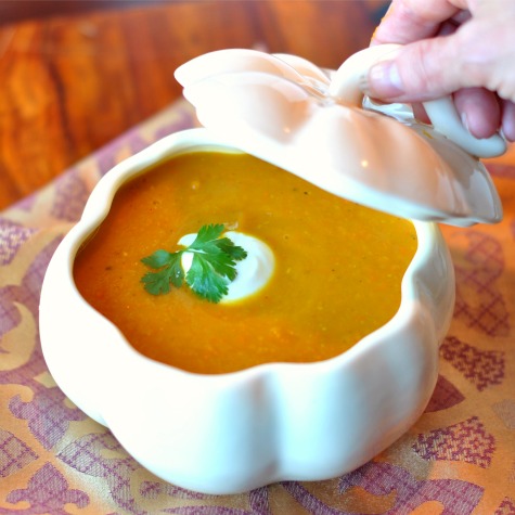 Curried Butternut Squash Soup — Three Many Cooks