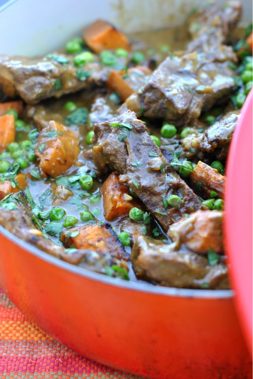 Braised Lamb and Sweet Potatoes with Coconut Milk and Cilantro — Three Many Cooks