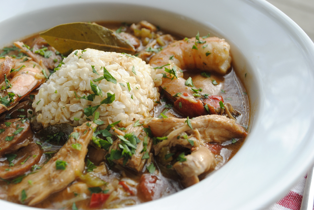 Norm Fralick’s Shrimp Gumbo, Slighly Embellished — Three Many Cooks