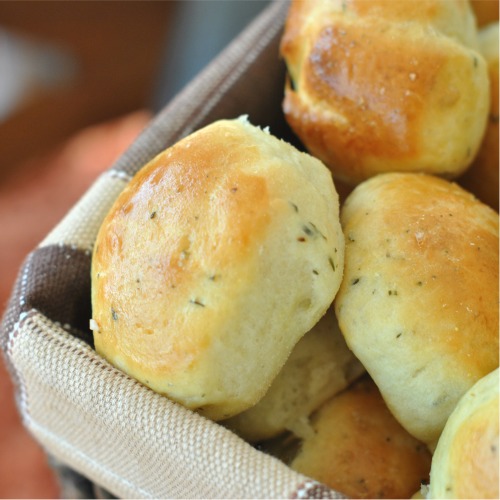 Bolete’s House-Made Thyme and Sea Salt Rolls — Three Many Cooks