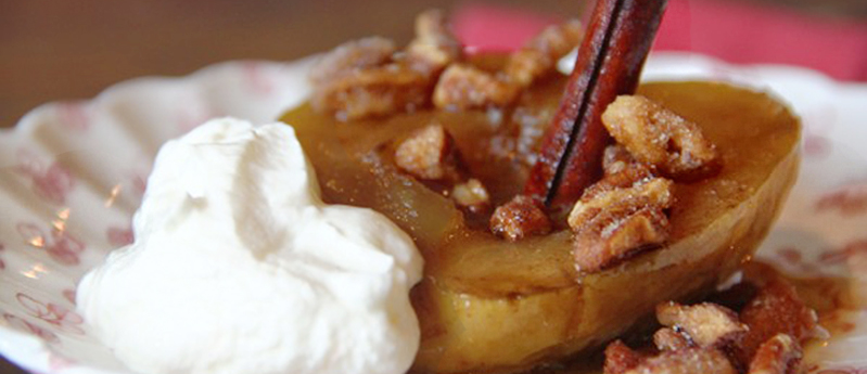 Roasted Caramel-Glazed Cinnamon Apples — Three Many Cooks