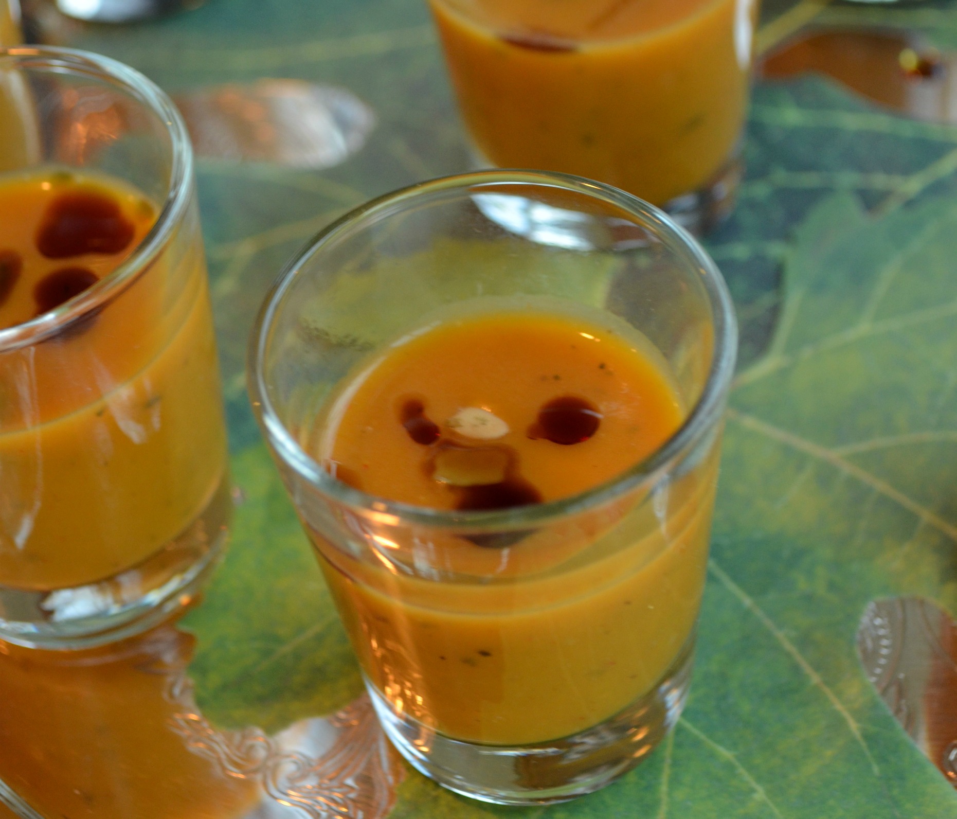 Roasted Winter Squash Shooters with Pumpkins Seeds — Three Many Cooks