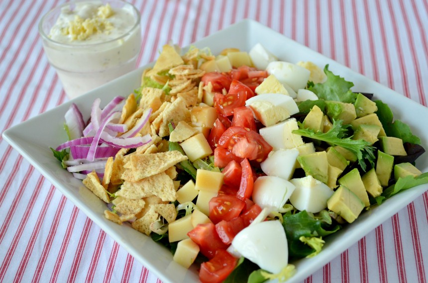 Meatless Cobb Salad + Giveaway! - Three Many Cooks