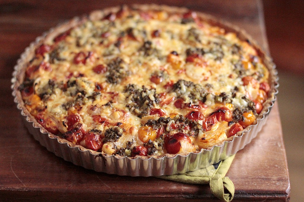 Mediterranean Tomato Tart Mediterranean Tomato Tart
