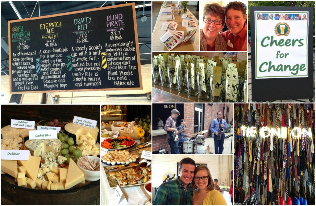 Cheers for Change Post Collage