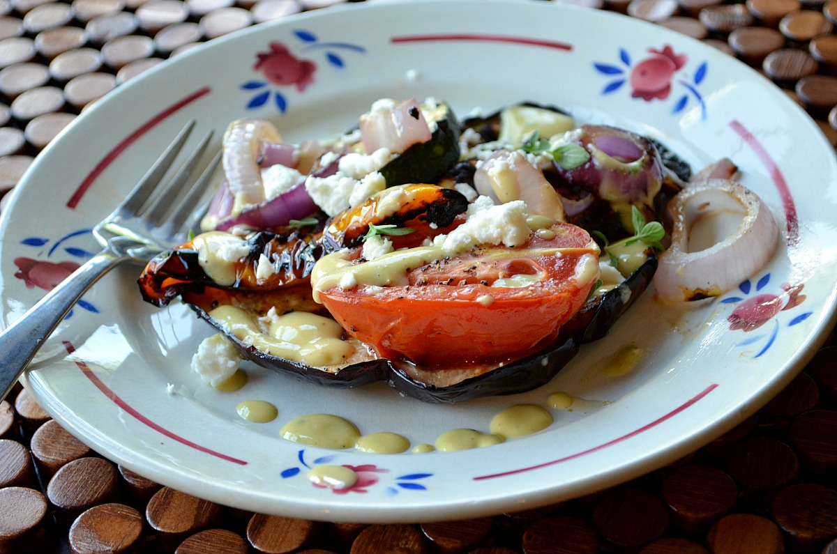 Grilled Ratatouille Salad — Three Many Cooks